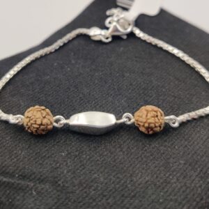 92.5 silver adjustable rakhi