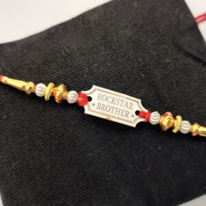 Budget Silver Rakhi for Raksha Bandhan